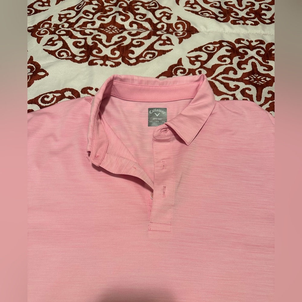 Pink Callaway XXL Men’s shirt! Perfect condition!